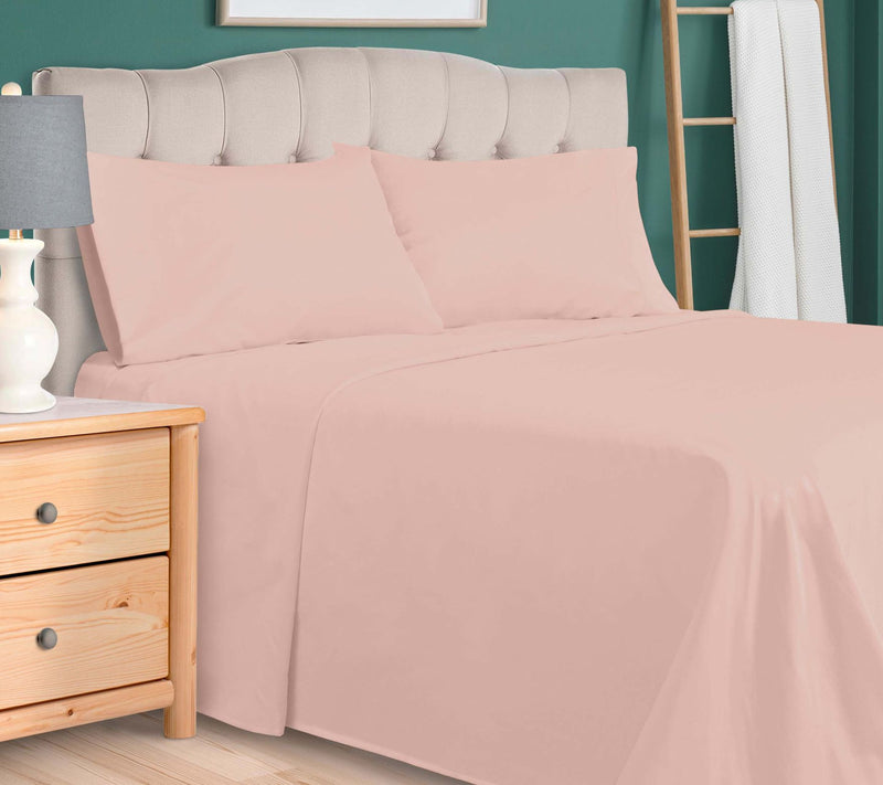 Superior Egyptian Cotton Solid 800-TC Sheet Set- Queen — View 5