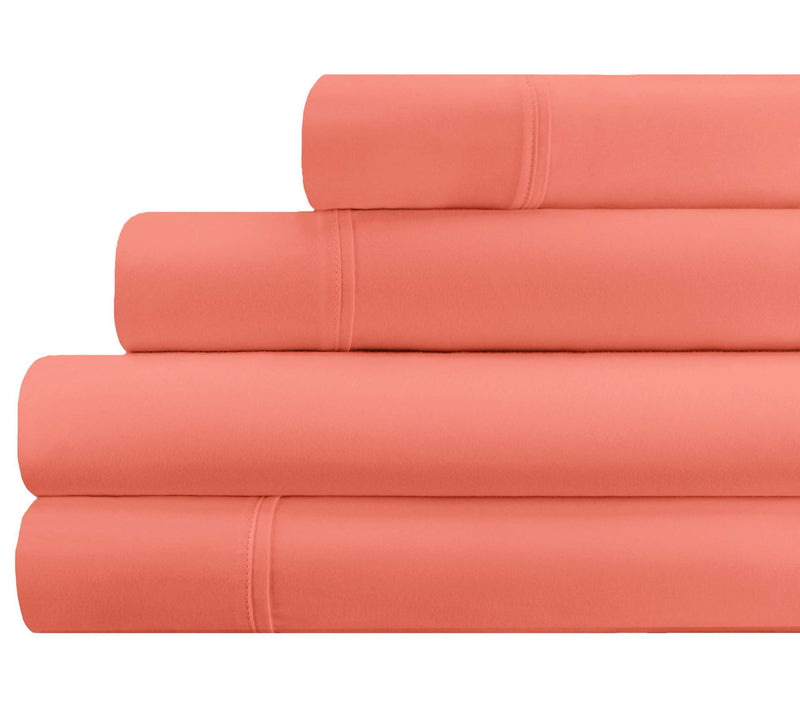 Superior Egyptian Cotton Solid 800-TC Sheet Set- King — View 7