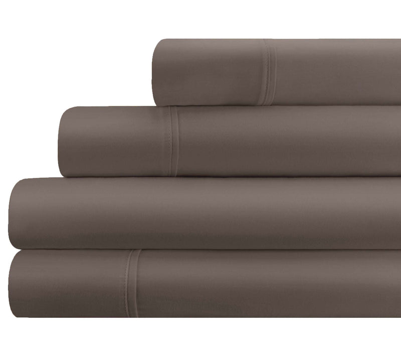 Superior Egyptian Cotton Solid 800-TC Sheet Set- King — View 11