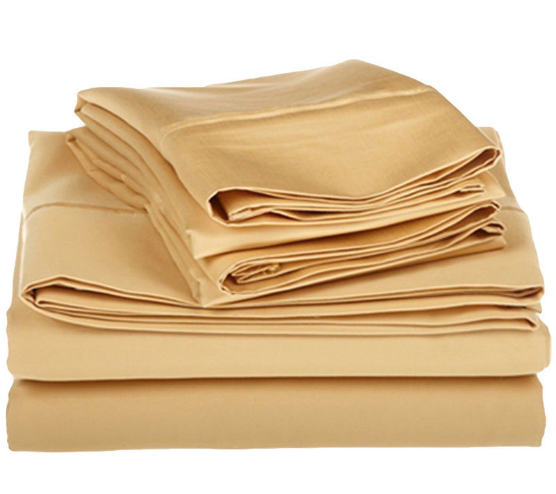 Superior Egyptian Cotton Solid 800-TC Sheet Set- King — View 9