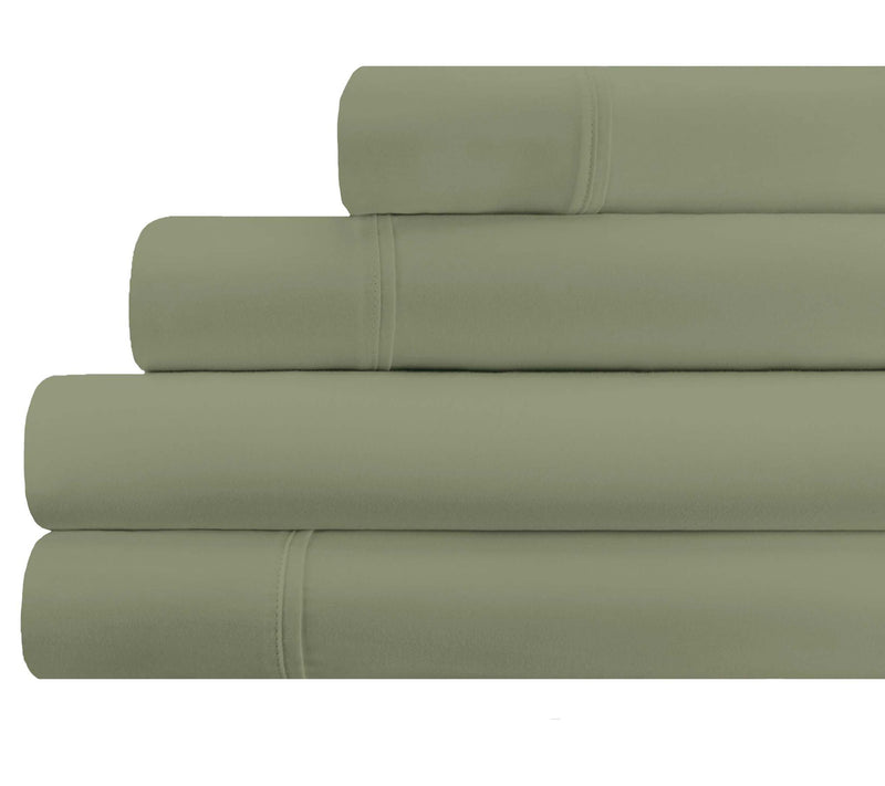 Superior Egyptian Cotton Solid 800-TC Sheet Set- King — View 23