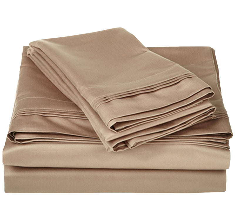 Superior Egyptian Cotton Solid 800-TC Sheet Set- King — View 25