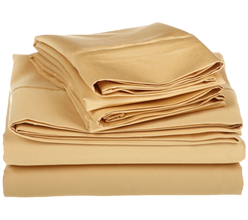 Superior Egypti an Cotton Solid 800-TC Sheet S et-  Full — View 13