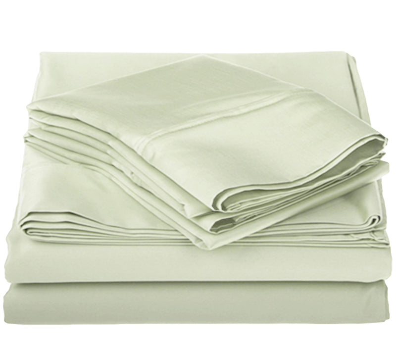 Superior Egypti an Cotton Solid 800-TC Sheet S et-  Full — View 24
