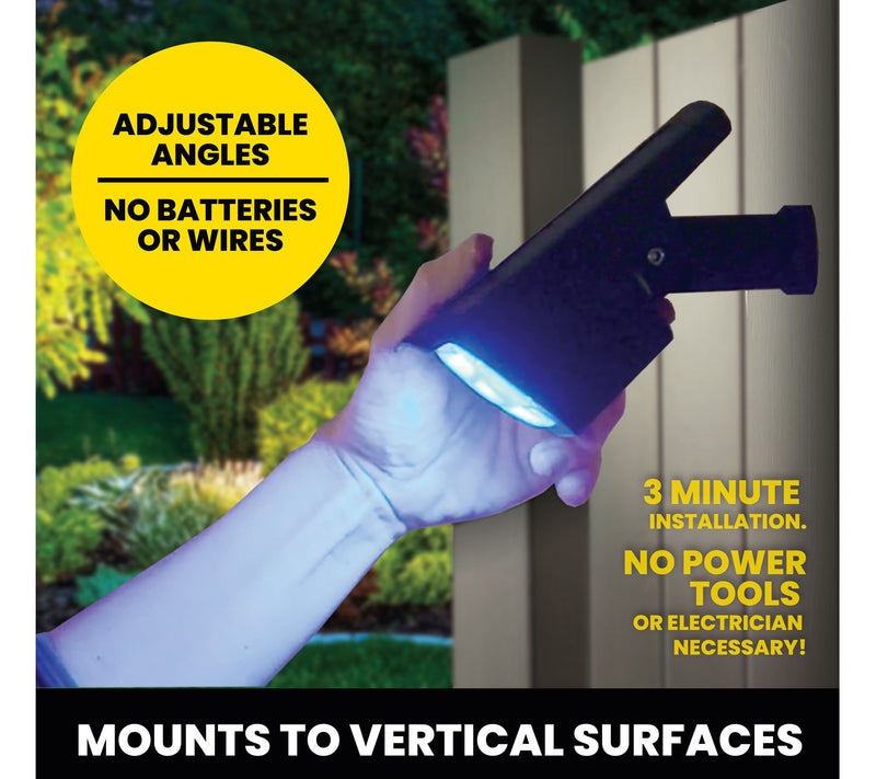 Bell + Howell Solar Powered Color Changing BursLights 8-Pack — View 4