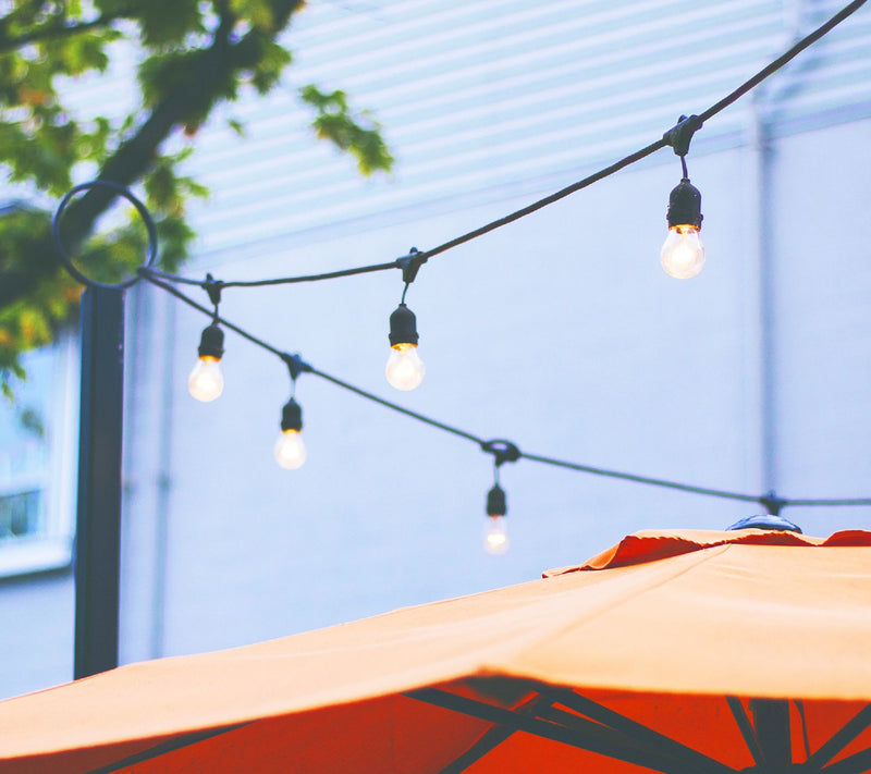 Brightech Ambience Pro Solar LED 1W 48Ft HanginString Lights — View 5