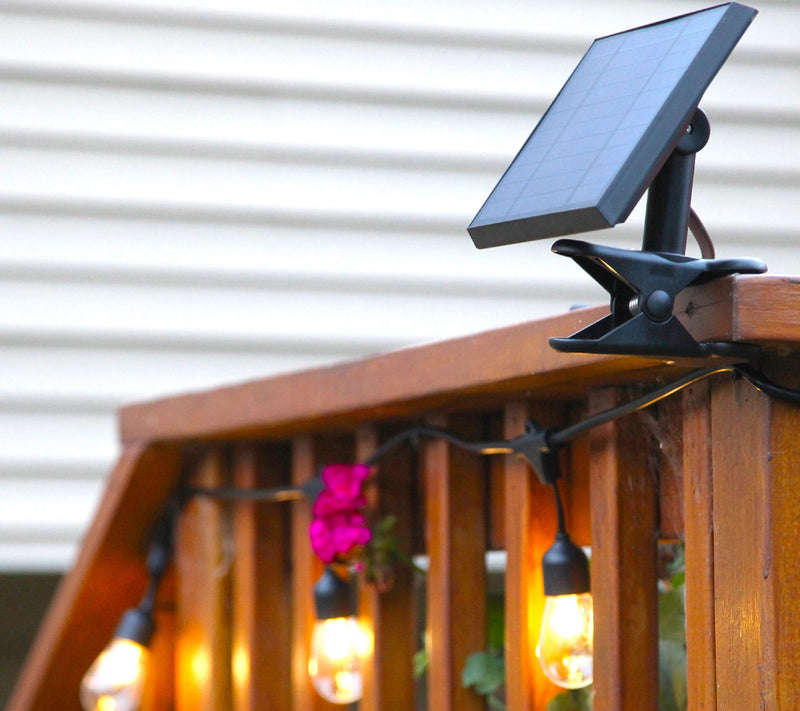 Brightech Ambience Pro Solar LED 1W 48Ft HanginString Lights — View 2