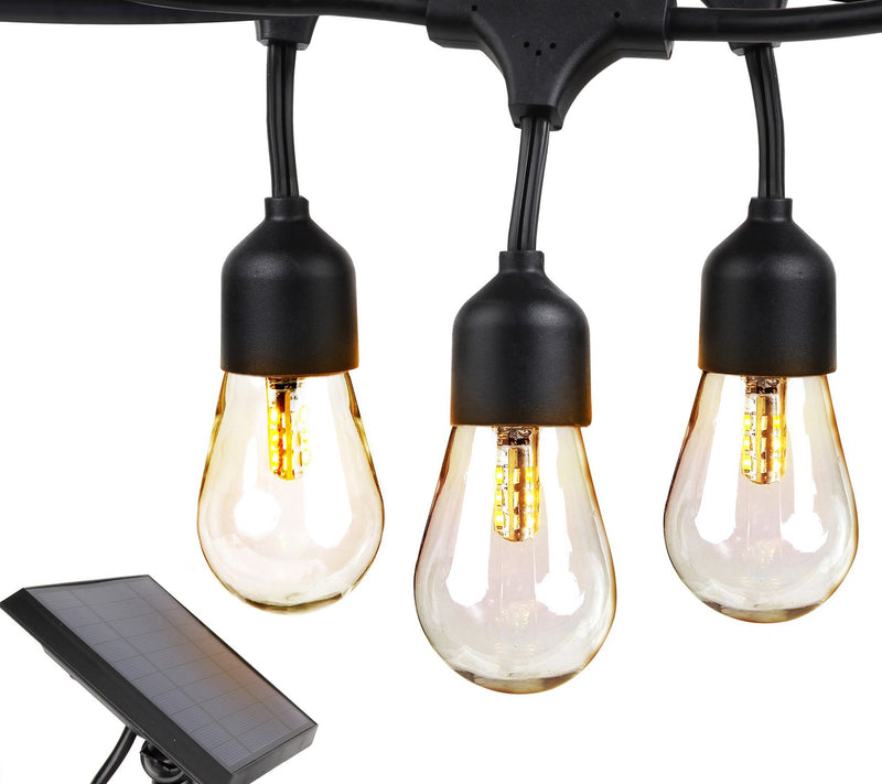Brightech Ambience Pro Solar LED 1W 48Ft HanginString Lights — Main view