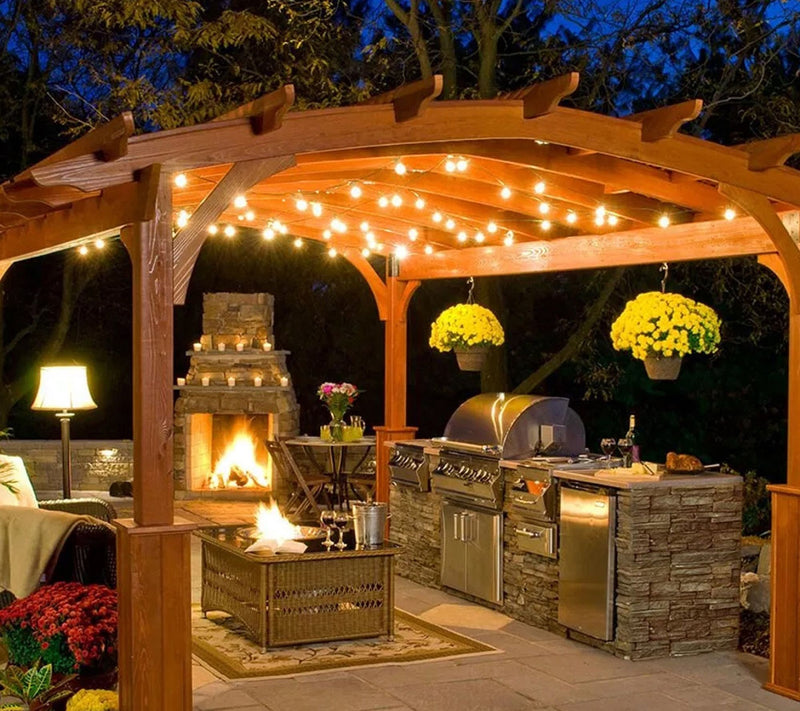 Brightech Ambience Pro Solar LED 2W S14 27 Ft String Lights — View 7