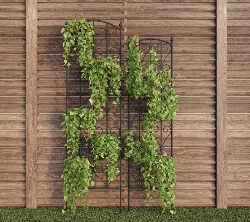 Nature Spring Garden Trellis-For Climbing Plants-Set of 2 — View 5