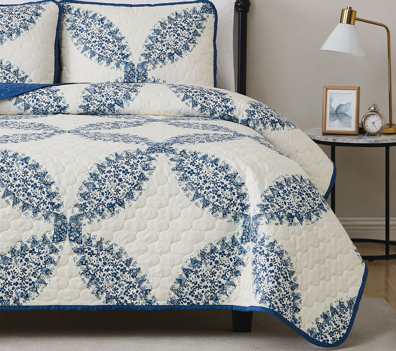 Cannon Abigail Full/Queen 3 Piece Quilt Set — View 4