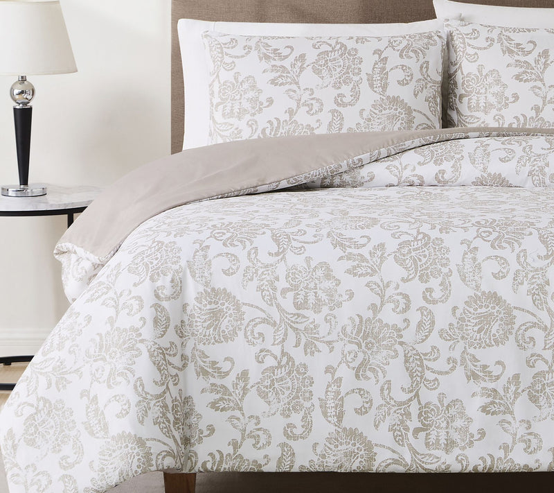 Cannon Sylvana Jacobean King 3 Piece Duvet CoveSet — View 7