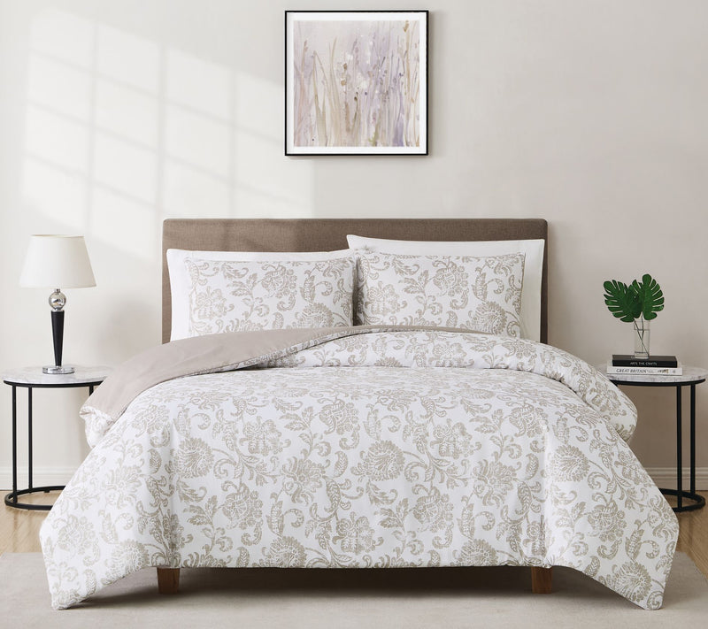 Cannon Sylvana Jacobean King 3 Piece Duvet CoveSet — Main view