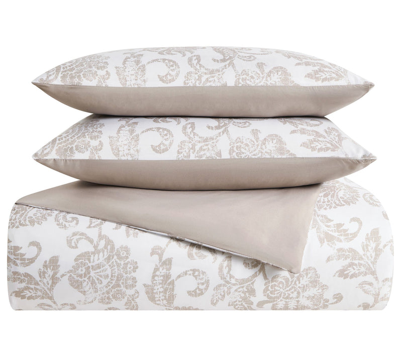 Cannon Sylvana Jacobean King 3 Piece Duvet CoveSet — View 5