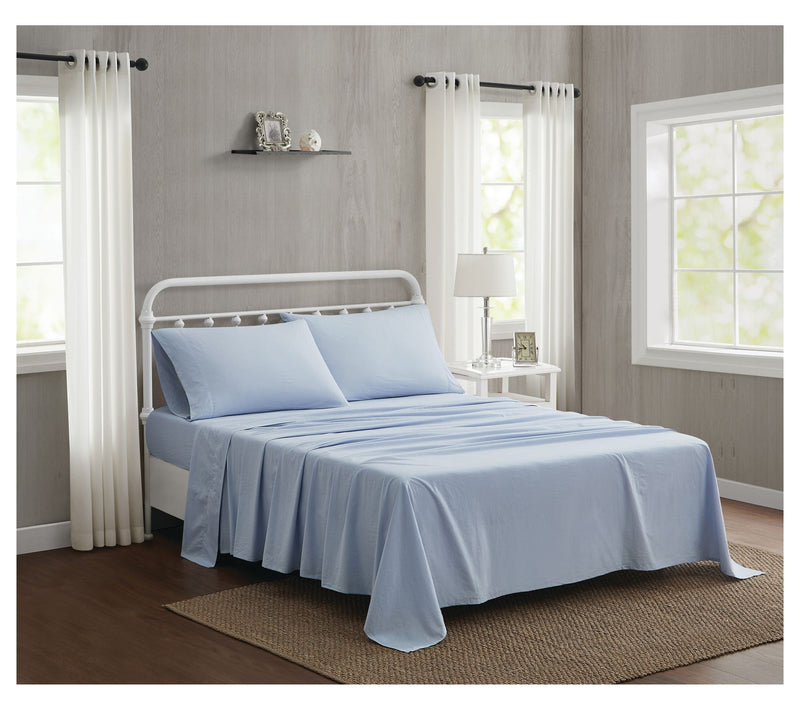 The Farmhouse by Rachel Ashwell Washed Cotton King Sheet Set — Main view