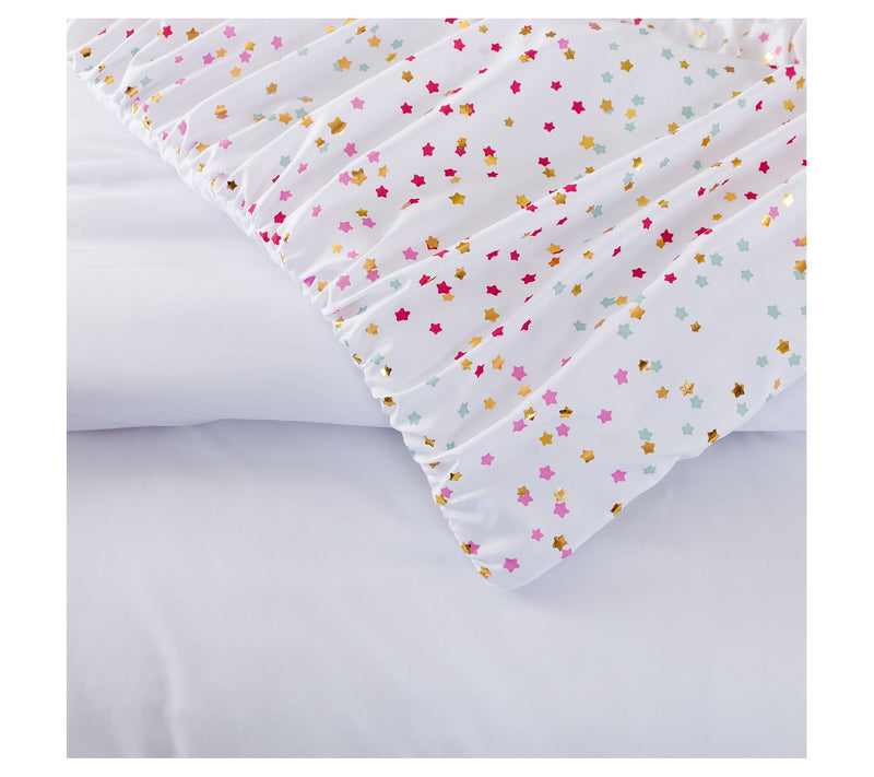 Iridescent Stars Full/Queen Comforter Set - 3-Pece — View 2