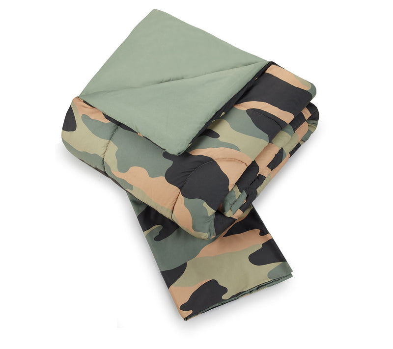 Covert Camo Full/Queen Comforter Set - 3-Piece — View 4