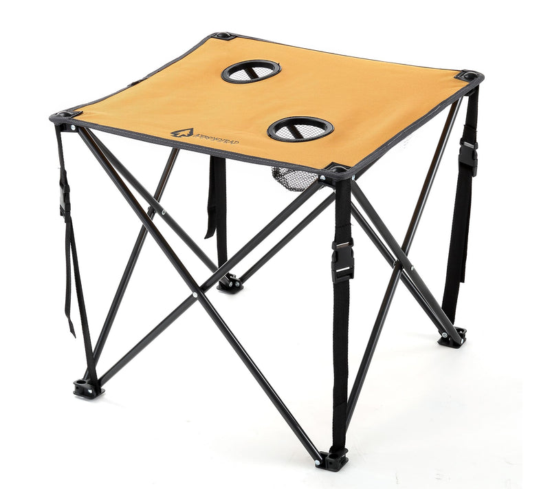 Arrowhead by Compass Home 26" Folding Table with Cup Holders — View 11