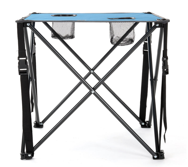 Arrowhead by Compass Home 26" Folding Table with Cup Holders — View 12