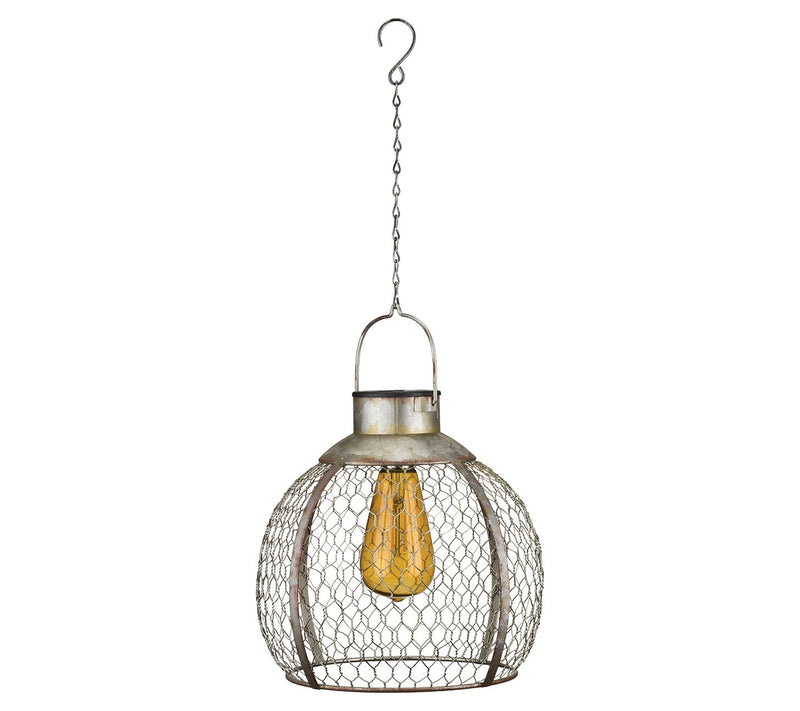 Regal Art & Gift Edison Solar Lantern - Round — Main view