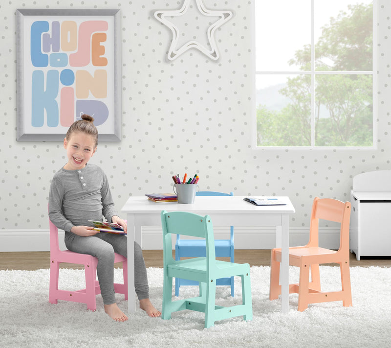 Delta Children MySize Kids Table with 4 Chairs — View 11