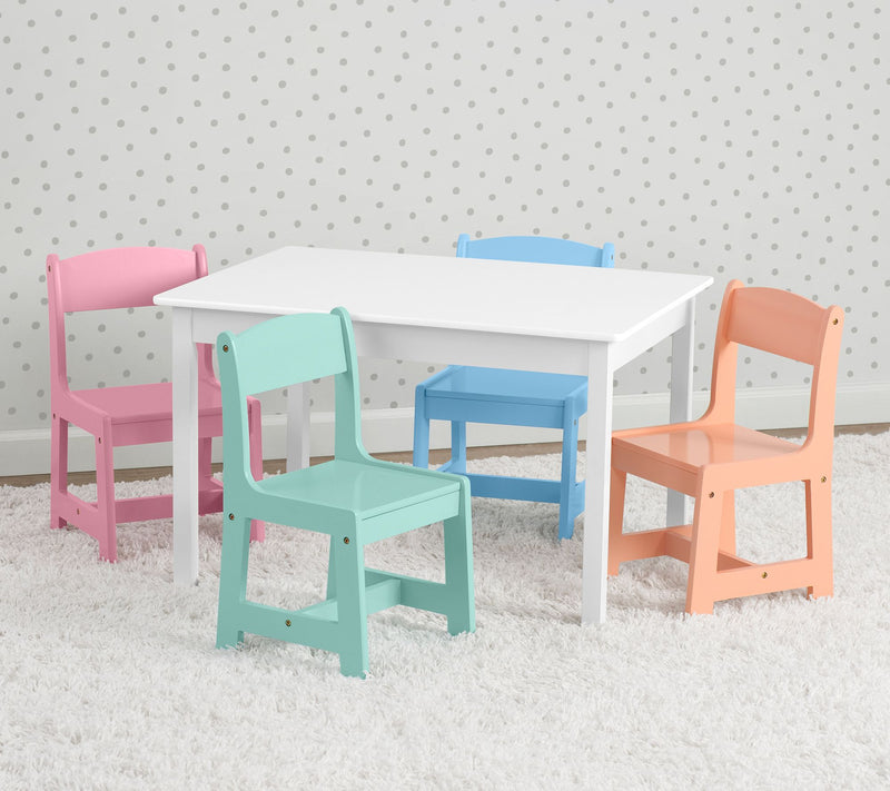 Delta Children MySize Kids Table with 4 Chairs — View 5