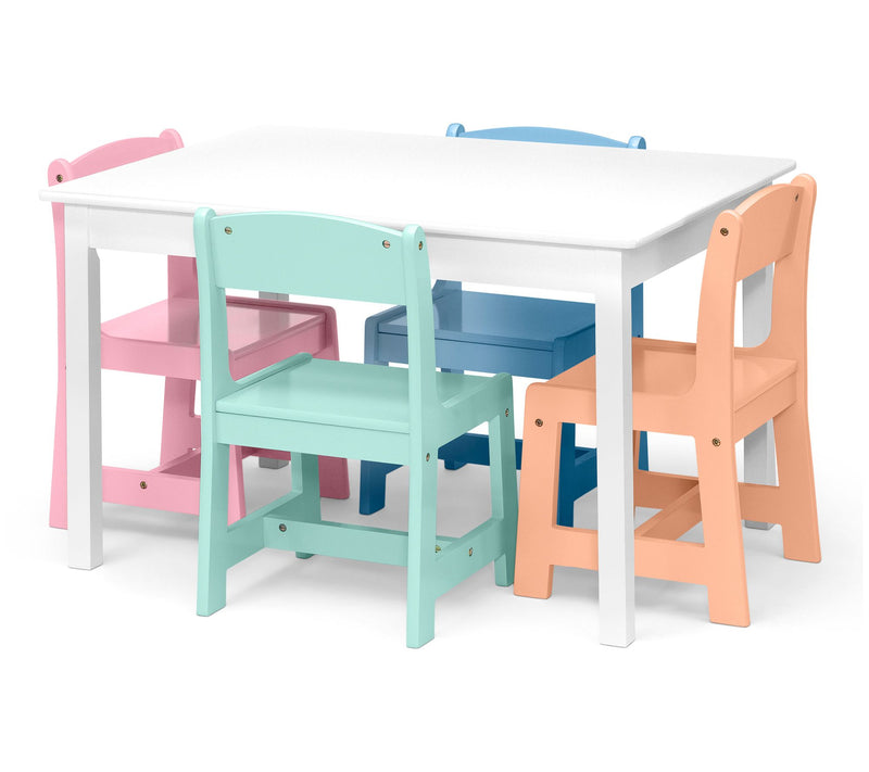 Delta Children MySize Kids Table with 4 Chairs — View 9