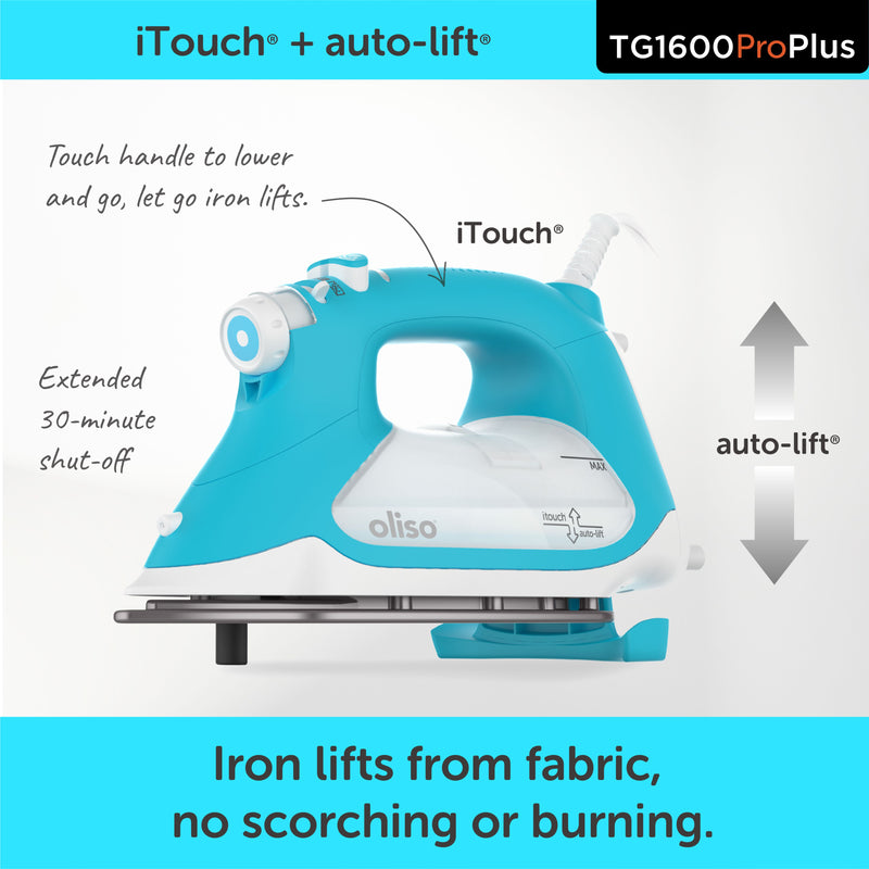 OLISO TG-1600 Proplus Steam Smart Iron — View 11