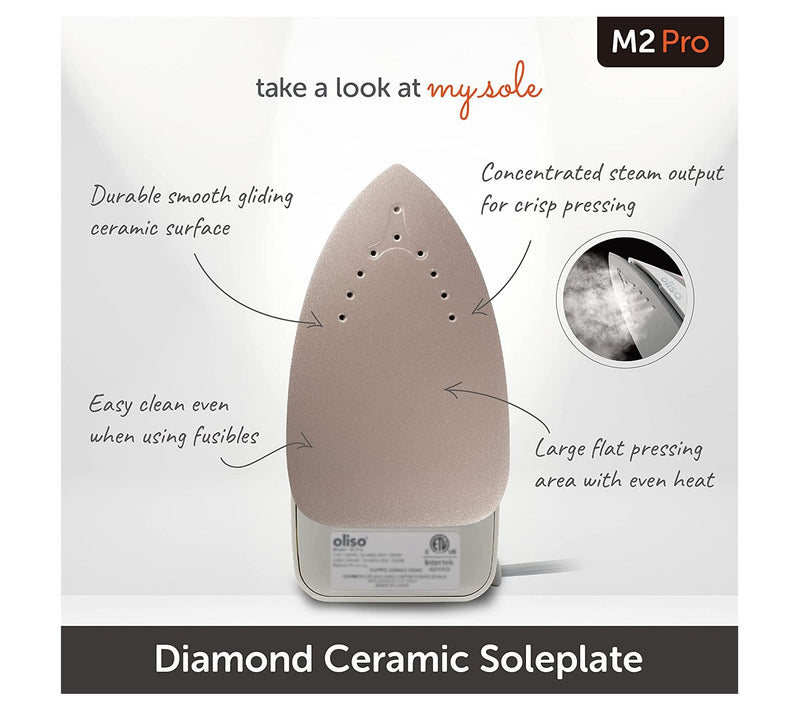Oliso M2 Mini Project Steam Iron — View 10