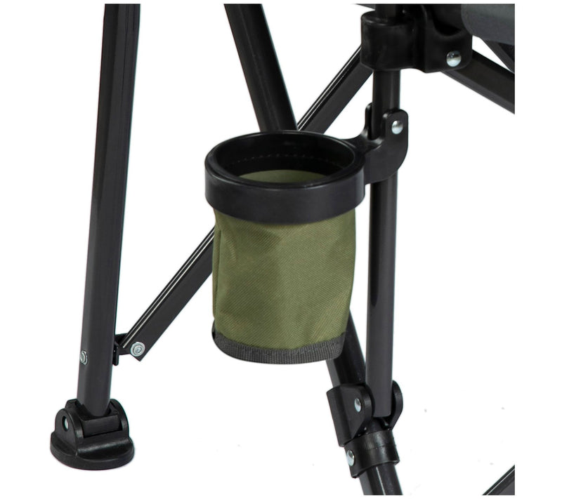 Backyard Expressions Luxury Heated Portable Camp Chair — View 5