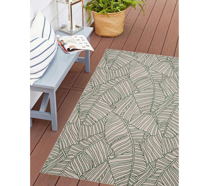 Linon Home Decor Maris 3' X 5' Indoor/Outdoor Washable Rug