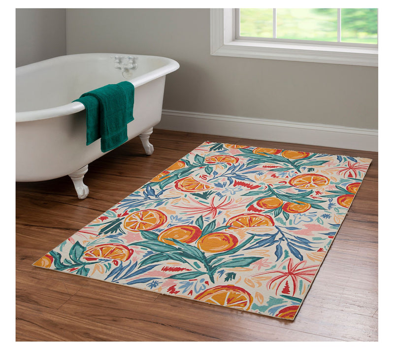 Linon Home Decor Pensacola 3' X 5' Indoor/Outdoor Washable Rug — View 5