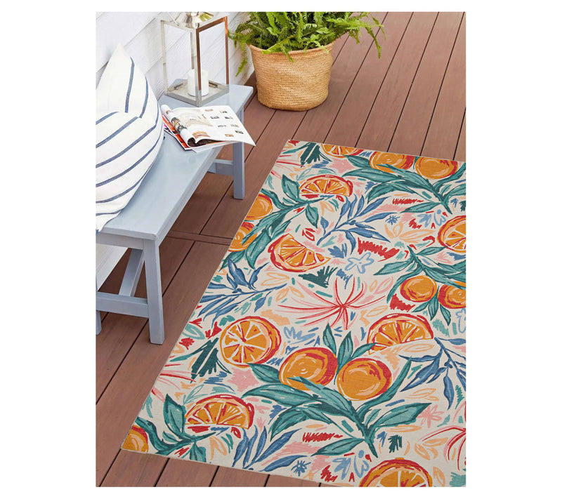 Linon Home Decor Pensacola 3' X 5' Indoor/Outdoor Washable Rug — View 3