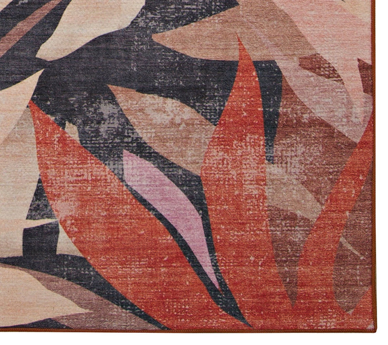 Linon Home Decor Cilla 3' X 5'  Indoor/Outdoor Washable Rug — View 5