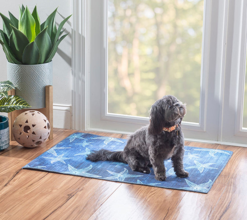 Linon Home Decor Alon 2' X 3' Indoor/Outdoor Wa shable Rug — View 5
