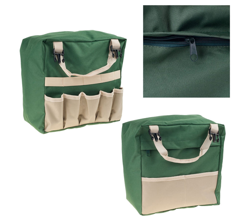 Garden Tools Set - Folding Stool Detachable Pocket Bag — View 7