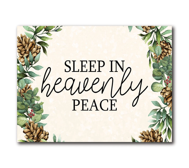 Courtside Market Sleep In 16x20 Canvas Wall Art — Main view