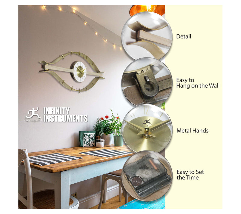 Infinity Instruments Horus Wall Clock — View 7
