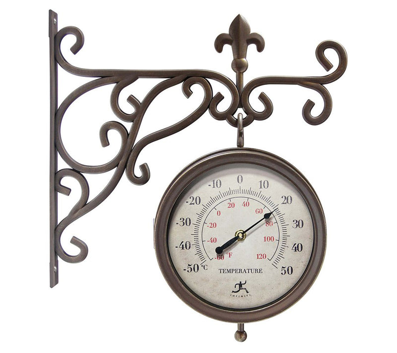 Infinity Instruments Beauregard I/O Wall Clock/Thermometer — Main view
