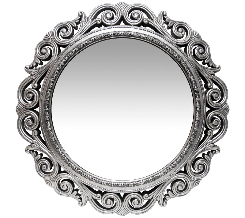 Infinity Instruments Antique-Look Silver Wall M irror, 22.5" — Main view
