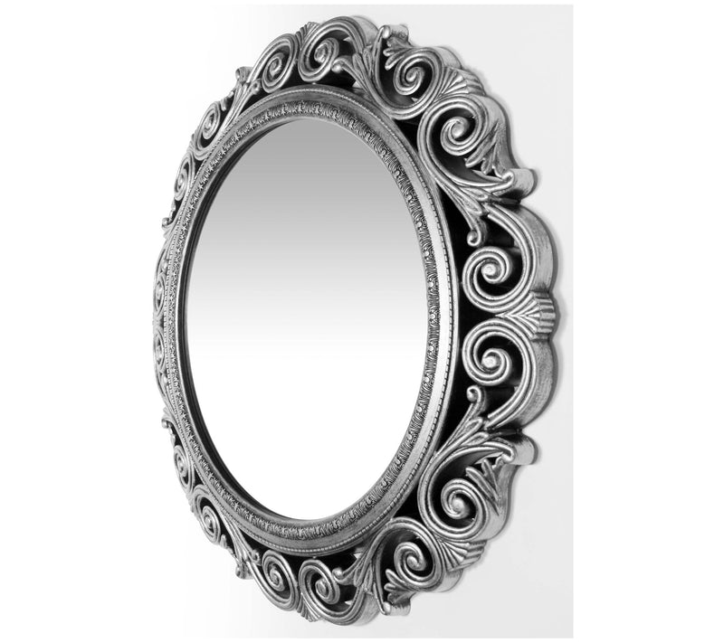 Infinity Instruments Antique-Look Silver Wall M irror, 22.5" — View 6