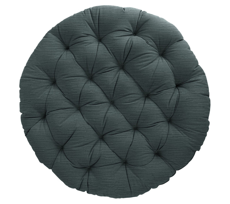 Sorra Home 48 in Round Velvet Papasan Cushion — View 9