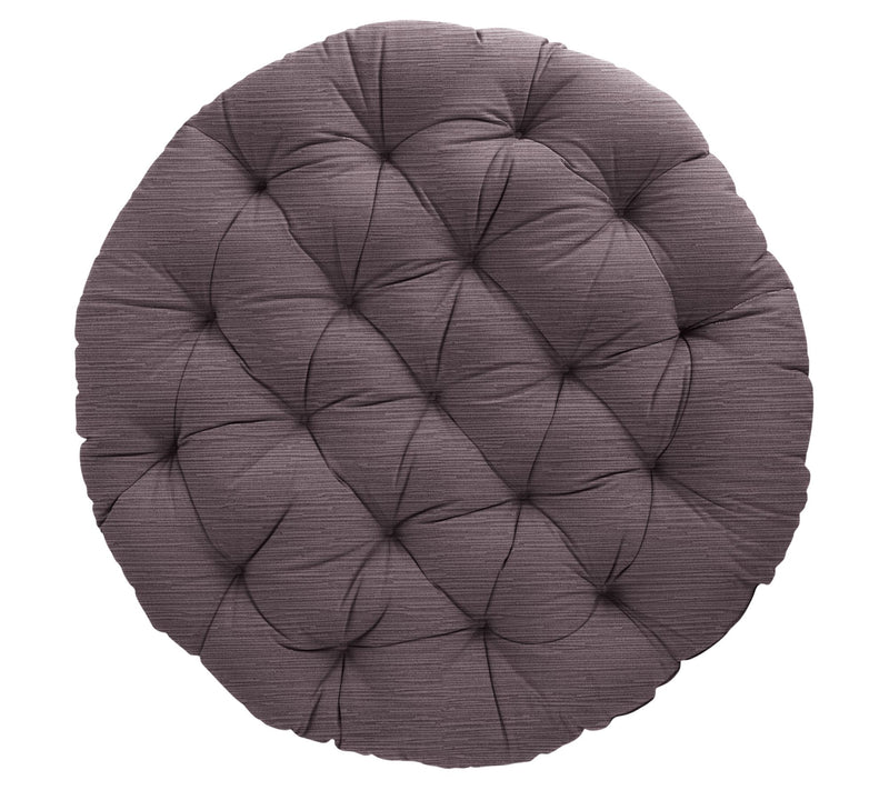 Sorra Home 44 in Round Velvet Papasan Cushion — View 7