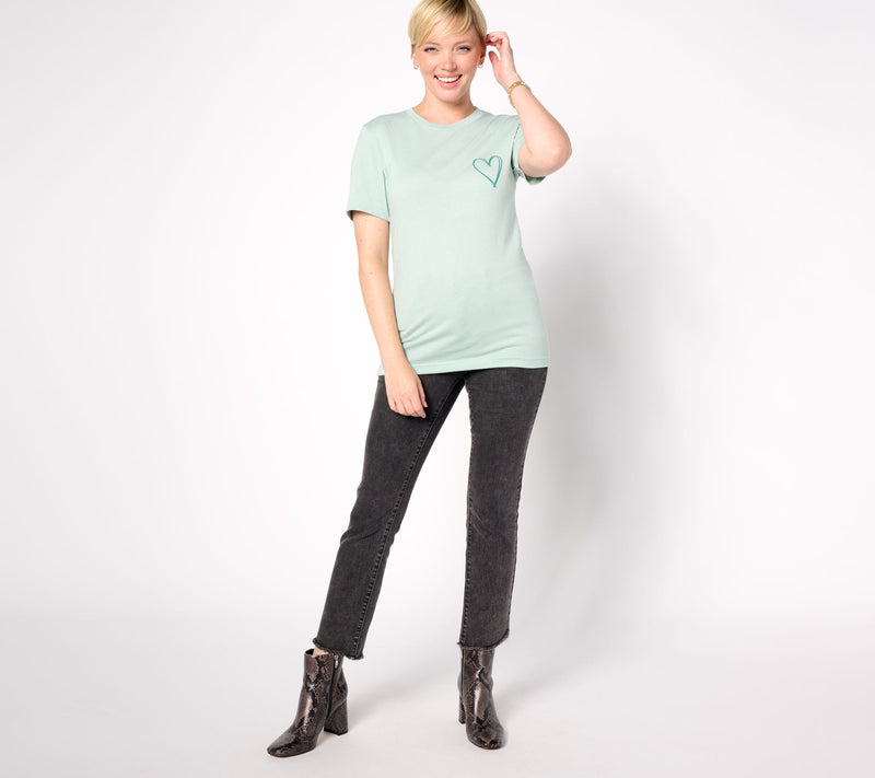 Vintage Sparrow Inspirational T-Shirt and 3pc Beaded Bracelets — View 3