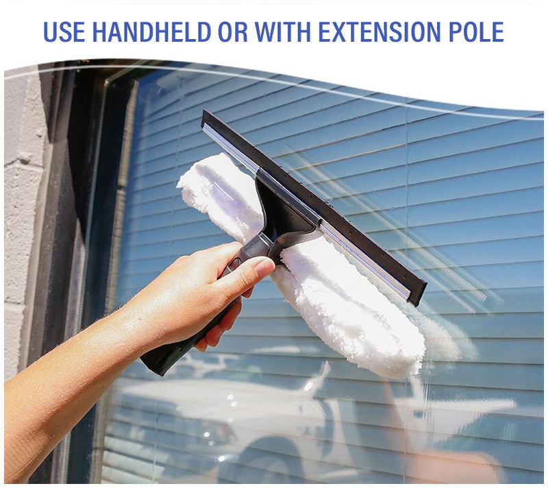 Don Aslett's Combo Squeegee Window Set w/ Extension — View 5