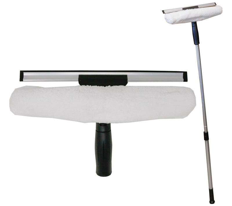 Don Aslett's Combo Squeegee Window Set w/ Extension — View 3