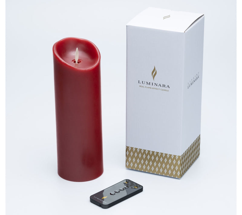 Luminara 8.5" Tall Unscented Flameless Candle with Remote — View 11