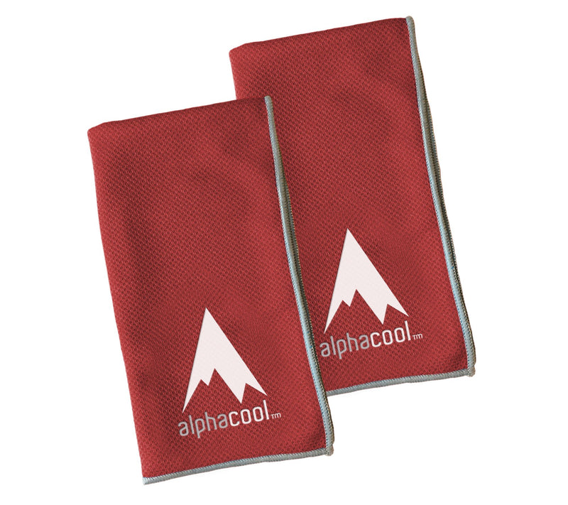 AlphaCool 2pk Mesh Instant Cooling Towel — View 12