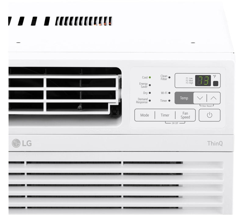 LG Energy Star 8,000 BTU 115V Window-Mounted Air Conditioner — View 5