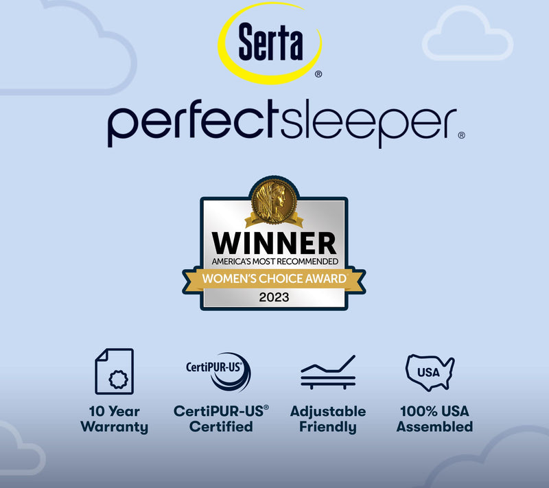 Serta Perfect Sleeper Adoring Night Firm Mattress - King — View 8